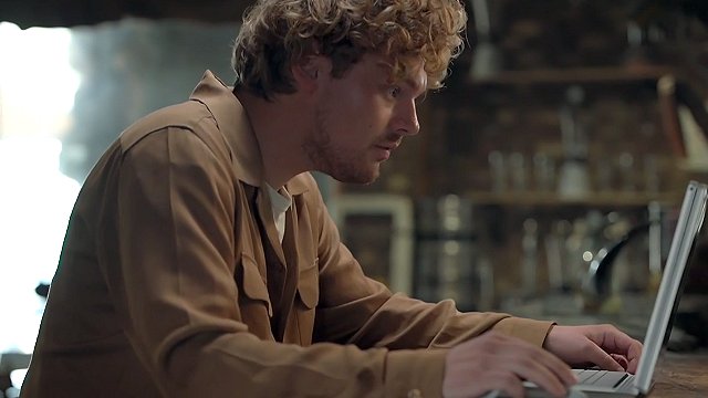 De test op TV